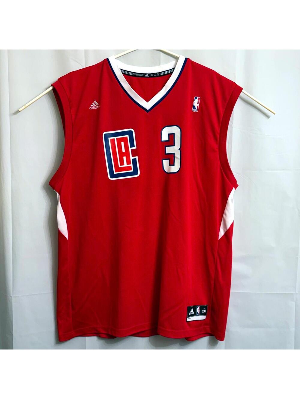Adidas Chris Paul LA Clippers Red NBA Basketball Jersey Men's 2XL